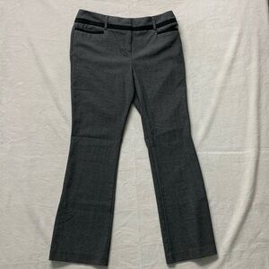 7th Avenue New York & Company Causal Dress Pants gray black  size 12 average